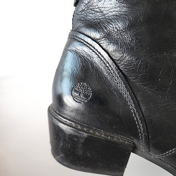 Timberland Sutherlin Bay black leather ankle boots - Picture 6 of 13
